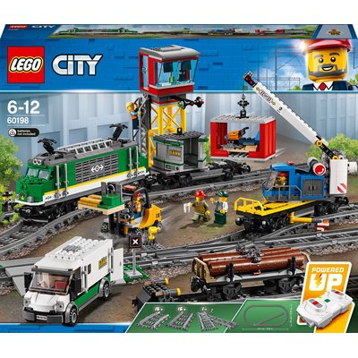 City - Le train de marchandises télécommandé LEGO