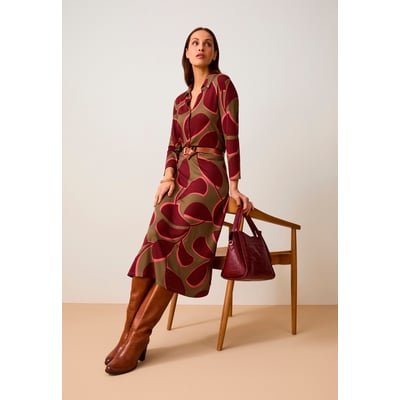 Robe maille stretch évasée DAMART