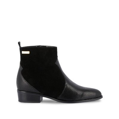 Bottines Plates Cuir Sofia LES TROPEZIENNES PAR M BELARBI