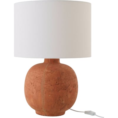 Lampe à poser boule en poterie RECOLLECTION