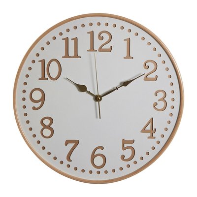 40cm White Wooden Wall Clock SO'HOME