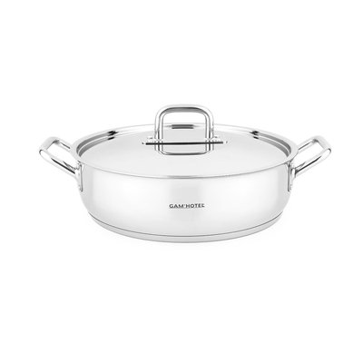 Sautoir inox - 38cm induction GAM HOTEL