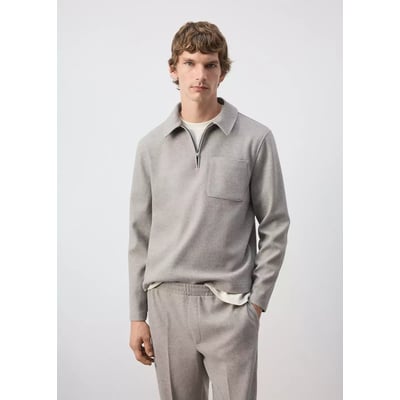 Sweat regular fit avec poche MANGO MAN