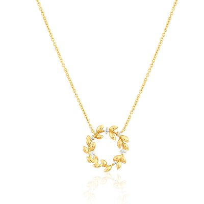 Collier en argent 925 et oxyde de zirconium SOLIS