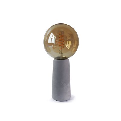Lampe à poser béton ampoule style Edison - PHARE GONE'S