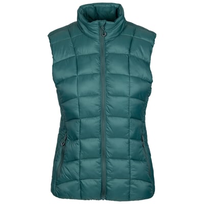 Gilet Sans Manches Matelassé Kaki Pour Femme - Chaud, Léger, Style Urbain Pour Hiver Ou Randonnée - 6