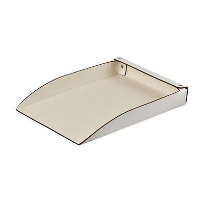 Лоток для бумаг форматом А4 из натуральной кожи, 32 x 23 см SO'HOME