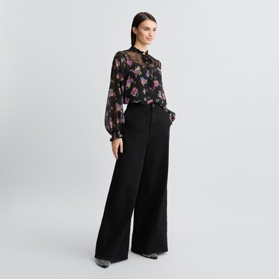 Chemise en georgette florale LIU JO