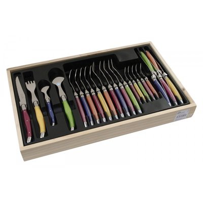Ménagère Laguiole 24 pièces Pastel Pradel Excellence PRADEL EXCELLENCE