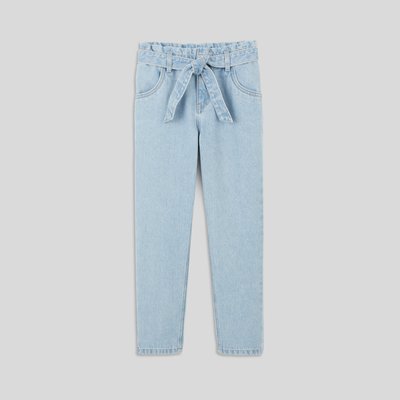 Jean taille élastiquée à ceinture en coton, certifié OEKO-TEX MONOPRIX KIDS