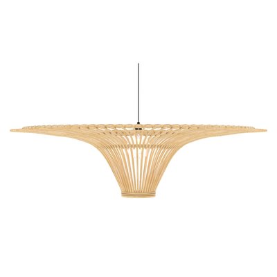 Abat-jour D120,5 cm en rotin - OLGA RENDEZ-VOUS DÉCO