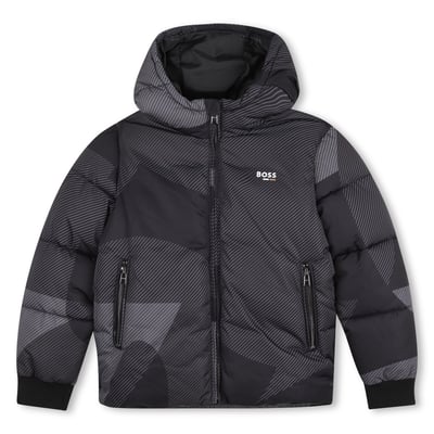 Doudoune à capuche BOSS KIDSWEAR