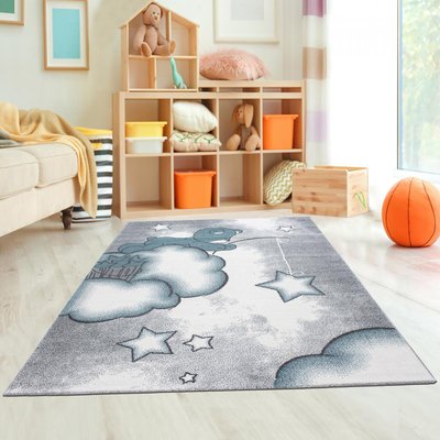 Tapis enfant tissé KID SKY UN AMOUR DE TAPIS