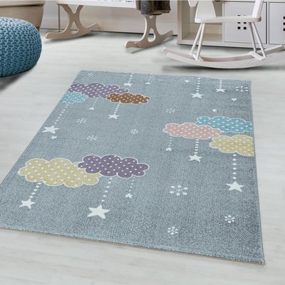 Tapis enfant tissé LISKA UN AMOUR DE TAPIS