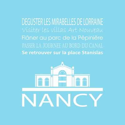 Tableau Mural Nancy RÉGIONALISME CEANOTHE