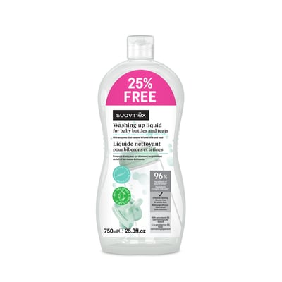 Gel nettoyant pour biberons et tétines 750 ml SUAVINEX