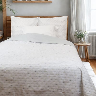 Parure housse de couette coton 120 gr MARROCOS LINANDELLE