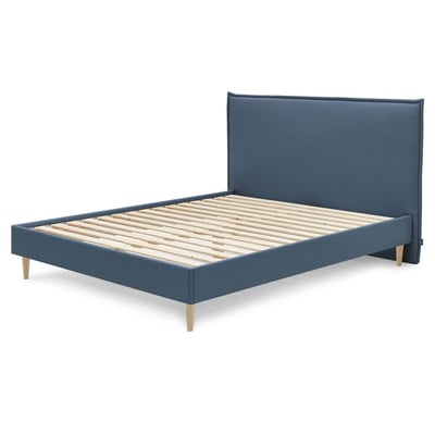 Lit bois revêtement tissu, SARY BOBOCHIC