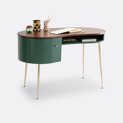 Vintage-Schreibtisch Topim, Nussbaumfurnier LA REDOUTE INTERIEURS