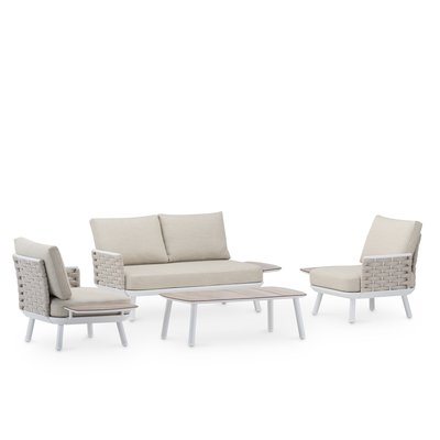 Salon de jardin 4 places, MATILDA DEFORA HOME