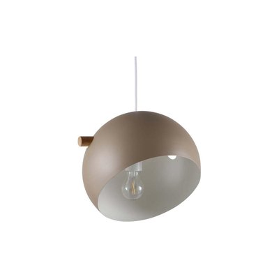 Suspension en acier Tubbie beige 1 abat-jour VENTURE HOME
