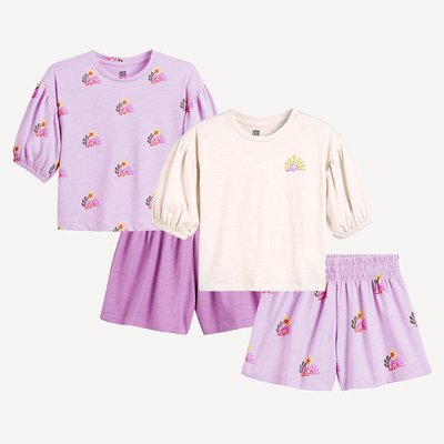 Ensemble short imprimé 18 mois-6 ans LA REDOUTE COLLECTIONS