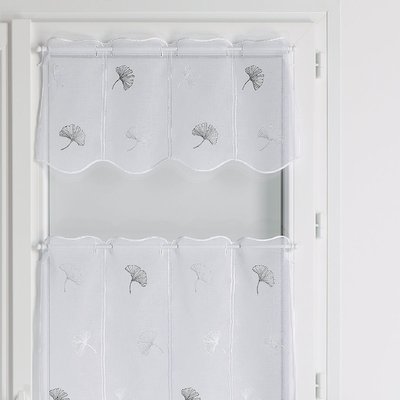 Brise bise en voile fantaisie brodé HOME MAISON