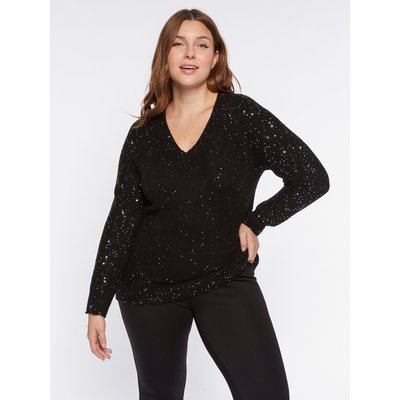 Pull long avec paillettes FIORELLA RUBINO