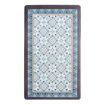 Tapis de cuisine carreaux de ciment   AZULEJOS VINYLE - vinyle antidérapant THE DECO FACTORY