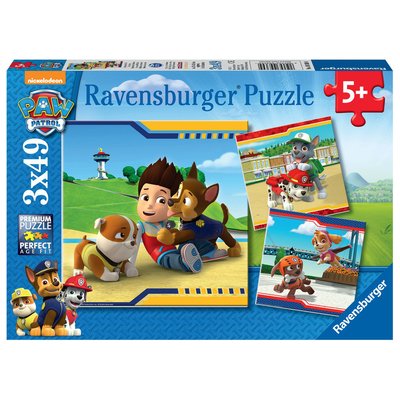 Ravensburger puzzle Pat'Patrouille 3x49p RAVENSBURGER