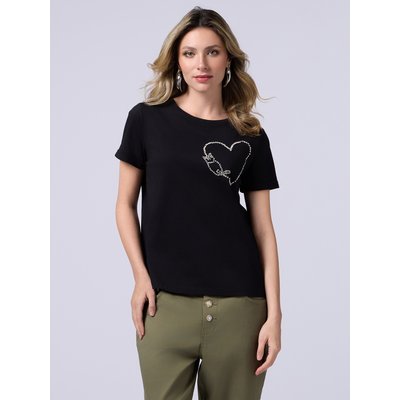 T-shirt realizzata in jersey 100% cotone OLTRE