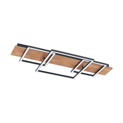 Plafonnier en bois moderneLED, Chariska LUCANDE