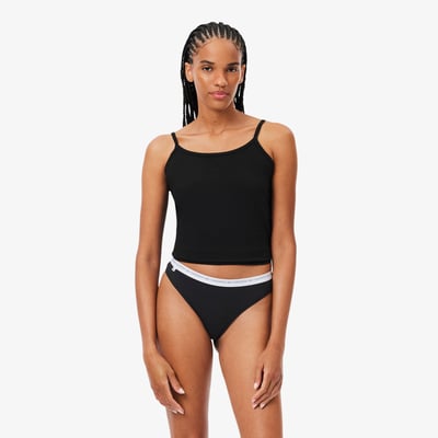 Lot de 3 strings coton stretch LACOSTE