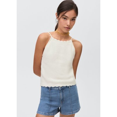 Short jean droit MANGO TEEN
