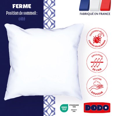 Oreiller FERME - Ultra Doux & Anti-Acariens DODO