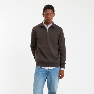 Sweat zippé col camionneur LA REDOUTE COLLECTIONS