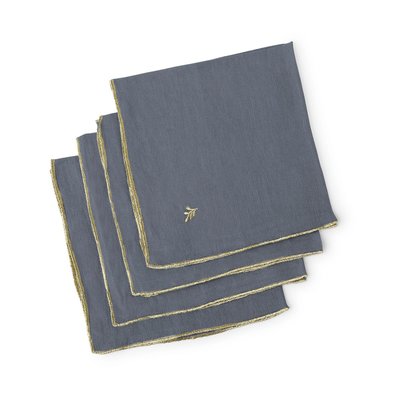 Serviette de table (x4) lin lavé CAMILLE FEBRONIE