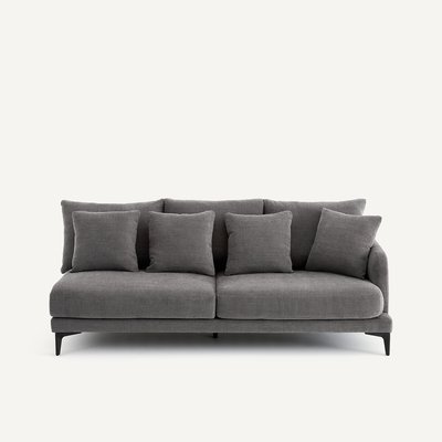Demi-canapé 3 places en polyester coton, MODERNISTE, design Emmanuel Gallina AM.PM