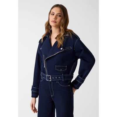 Veste Biker En Denim GUESS