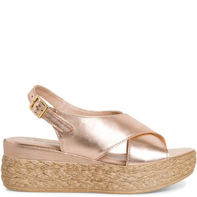 Talon compense rose poudre La Redoute