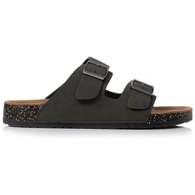 Sandales à brides ultra confortables, semelle intérieure cuir ISOTONER