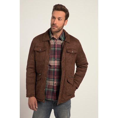 Veste matelassée Outdoor en microsuède. Col JP1880