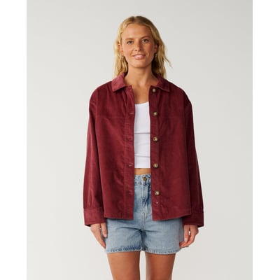 Chemise en velours côtelé lavé Keepsakes RIP CURL