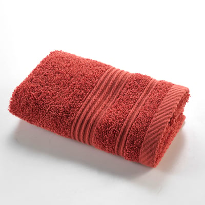 Serviette De Douche Gaze De Coton OUREA 70x130 Cm - Couleur Terracotta - Ultra Douce, Légère - Certifiée OEKO-TEX
