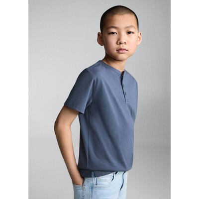 T-shirt coton boutons MANGO KIDS
