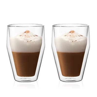 Bodum 0.35 L Transparent TITLIS Set 2 verres double paroi BODUM