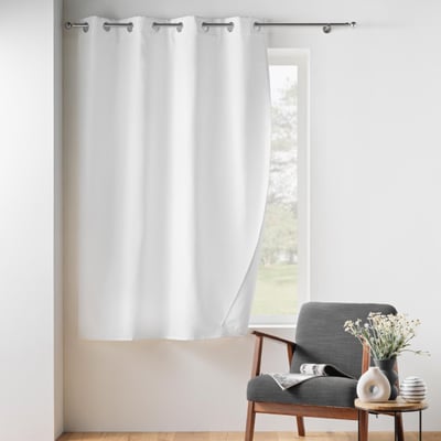 Rideau à Oeillets Isolant Blanc DOUCEUR D'INTÉRIEUR