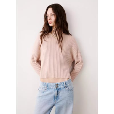 Pull-over maille côtelée MANGO TEEN