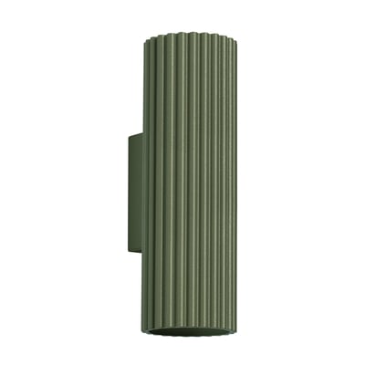 Applique Aluminium Vert Olive GU10 2 Karbon EDEN