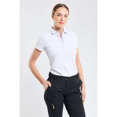 Polo uni en coton biologique CLARIE BERMUDES